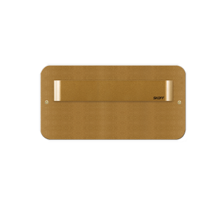 Oprawa schodowa LED - SHORT SALSA MAX - Matowy mosiądz - 10V IP20 - Skoff