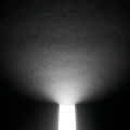 Klosz wsuwany "B" szron do profili aluminiowych LED - rozproszenie światła