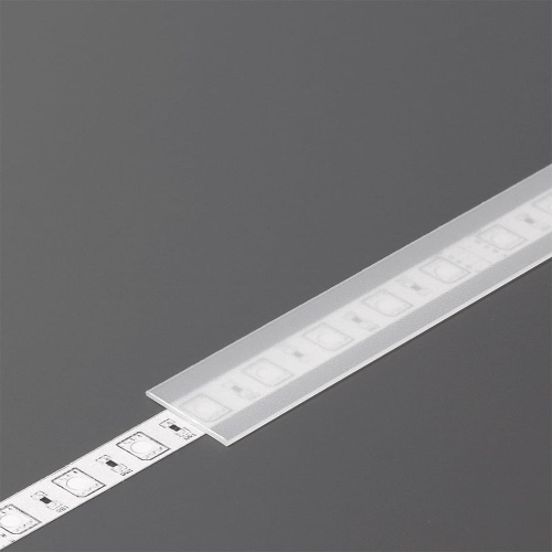 Klosz wsuwany "B" szron do profili aluminiowych LED