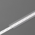 Klosz wsuwany "B" transparentny do profili aluminiowych LED