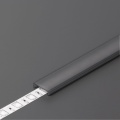 Klosz zatrzaskowy "C" czarny do profili aluminiowych LED
