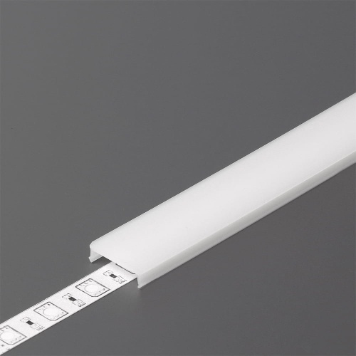 Klosz zatrzaskowy "C3" mleczny do profili aluminiowych LED