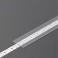 Klosz wsuwany "E" transparentny do profili aluminiowych LED