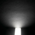 Klosz wsuwany "E" szron do profili aluminiowych LED - rozproszenie światła