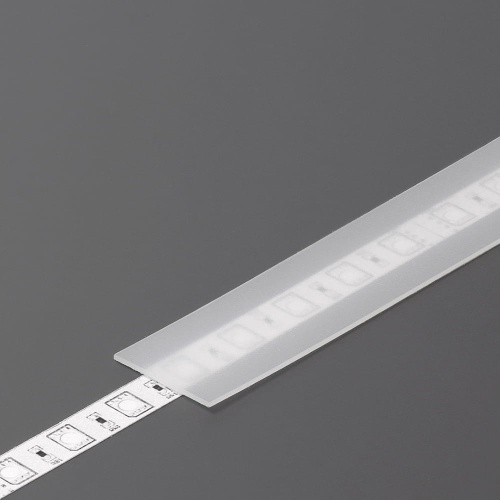 Klosz wsuwany "E" szron do profili aluminiowych LED