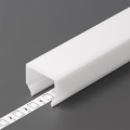 Klosz zatrzaskowy "E7" mleczny do profili aluminiowych LED