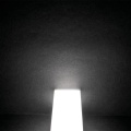 Klosz zatrzaskowy "E7" mleczny do profili aluminiowych LED - rozproszenie światła