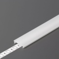 Klosz zatrzaskowy "F" mleczny do profili aluminiowych LED