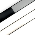 Klosz zatrzaskowy "F" czarny do profili aluminiowych LED