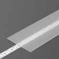 Klosz wsuwany "G" szron do profili aluminiowych LED