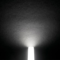 Klosz zatrzaskowy "I" mleczny do profili aluminiowych LED - rozproszenie światła