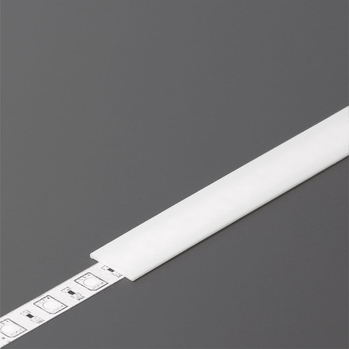 Klosz wsuwany "J" mleczny do profili aluminiowych LED - 1mb