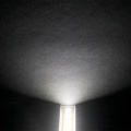 Klosz wsuwany "J" transparentny do profili aluminiowych LED - rozproszenie światła