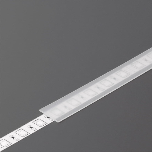 Klosz wsuwany "J" szron do profili aluminiowych LED