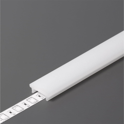 Klosz zatrzaskowy "K" mleczny do profili aluminiowych LED