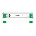 Zasilacz napięciowy ultrapłaski POS 24V 30W 1.25A FTPC30V24-S - rysunek techniczny