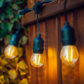Girlanda ogrodowa LED żarówkowa - 10mb - 10 gniazd E27 - EKO6918 - przykład zastosowania
