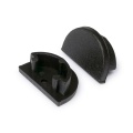 Zaślepka czarna do profilu aluminiowego LED ARC12D - kpl. 2 szt.