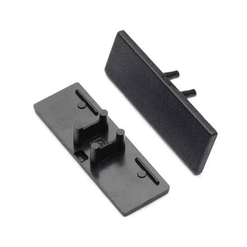Zaślepka czarna do profilu aluminiowego LED BACK10 - kpl. 2 szt.