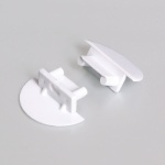 Zaślepka biała do profilu aluminiowego LED BEGTIN12 GEN2 - kpl. 2 szt. 