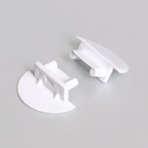 Zaślepka biała do profilu aluminiowego LED BEGTIN12 GEN2 - kpl. 2 szt.