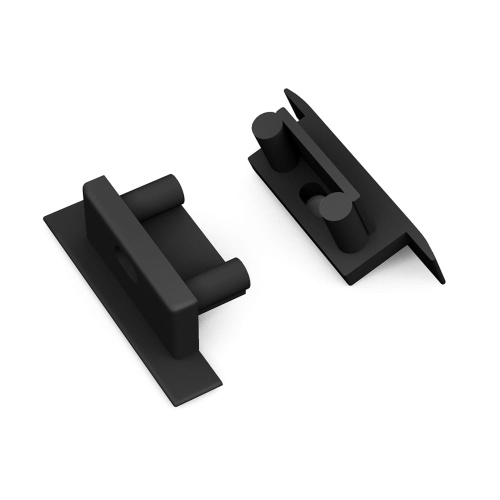 Zaślepka czarna do profilu aluminiowego LED BEGTIN12 GEN2 SQ - kpl. 2 szt.