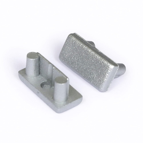 Zaślepka srebrna do profilu aluminiowego LED BEGTON12 - kpl. 2 szt.