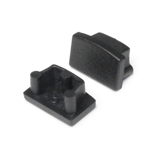 Zaślepka czarna do profilu aluminiowego LED BEGTON12 C - kpl. 2 szt.