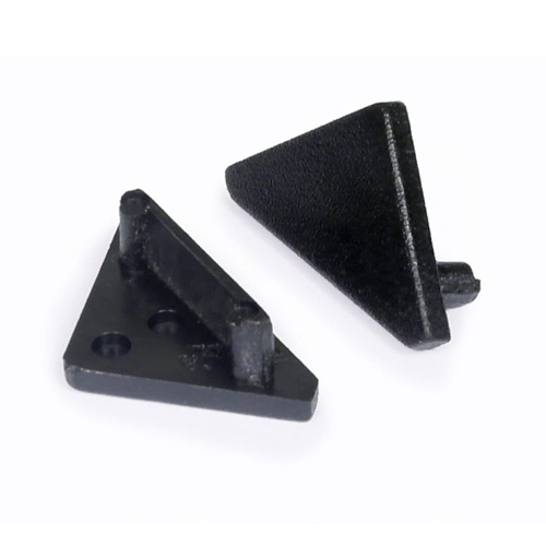 Zaślepka czarna do profilu aluminiowego LED CABI12 - kpl. 2 szt.