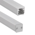 Zaślepka srebrna do profilu aluminiowego LED FLOOR12 - kpl. 2 szt. - przykładowe zastosowanie