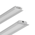 Zaślepka srebrna do profilu aluminiowego LED GROOVE10 GEN2 SQ - kpl. 2 szt. - przykładowe zastosowanie
