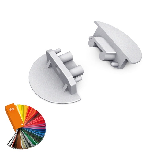 Zaślepka do profilu GROOVE10 GEN2 - RAL - kpl. 2 szt.