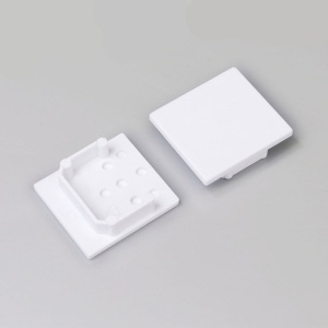 Zaślepka biała do profilu aluminiowego LED LINEA20 - kpl. 2 szt. 