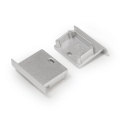 Zaślepka srebrna do profilu aluminiowego LED LINEA-IN20 - kpl. 2 szt.