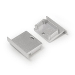 Zaślepka srebrna do profilu aluminiowego LED LINEA-IN20 - kpl. 2 szt. 