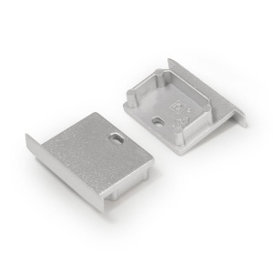 Zaślepka srebrna do profilu aluminiowego LED LINEA-IN20 - kpl. 2 szt. 