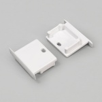 Zaślepka biała do profilu aluminiowego LED LINEA-IN20 - kpl. 2 szt.