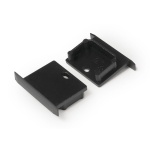 Zaślepka czarna do profilu aluminiowego LED LINEA-IN20 - kpl. 2 szt. 