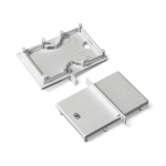 Zaślepka srebrna do profilu aluminiowego LED LINEA-IN20-E7 - kpl. 2 szt.  