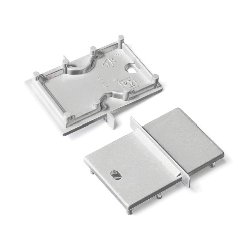 Zaślepka srebrna do profilu aluminiowego LED LINEA-IN20-E7 - kpl. 2 szt.