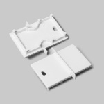 Zaślepka biała do profilu aluminiowego LED LINEA-IN20-E7 - kpl. 2 szt. 