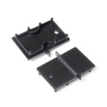 Zaślepka czarna do profilu aluminiowego LED LINEA-IN20-E7 - kpl. 2 szt.