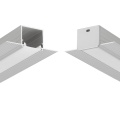 Zaślepka srebrna do profilu aluminiowego LED LINEA-IN20 TRIMLESS - kpl. 2 szt - przykładowe zastosowanie