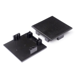 Zaślepka czarna do profilu aluminiowego LED PHIL53 - kpl. 2 szt.  