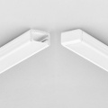 Zaślepka biała do profilu aluminiowego LED SLIM8 - kpl. 2 szt. - przykładowe zastosowanie