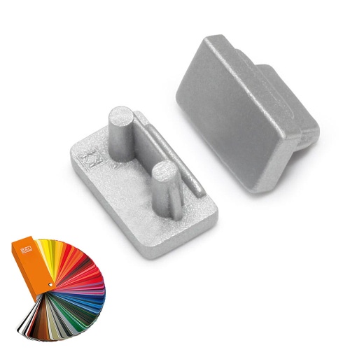 Zaślepka do profilu SLIM8 - RAL - kpl. 2 szt.