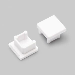 Zaślepka biała do profilu aluminiowego LED SMART10 - kpl. 2 szt.