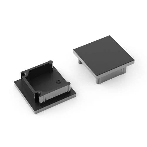 Zaślepka czarna do profilu aluminiowego LED SMART16-BC3 - kpl. 2 szt.