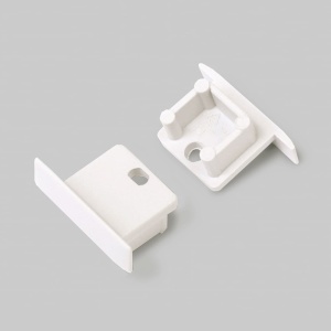 Zaślepka biała do profilu aluminiowego LED SMART-IN10 - kpl. 2 szt. 