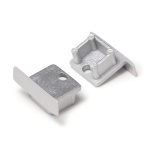 Zaślepka srebrna do profilu aluminiowego LED SMART-IN10 - kpl. 2 szt.